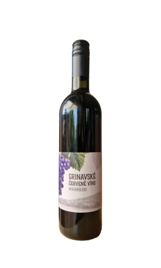GRINAVSKÉ ČERVENÉ VÍNO PÓŁWYTRAWNE 750 ml