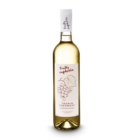 TRAMIN CZERWONY PÓŁWYTRAWNY 750 ml